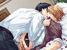 Horny yaoi guys bang hard young virgin cutie