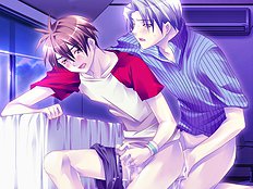 Young yaoi lovers try out reaming and bdsm