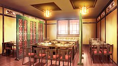 Incredible big tits, group, blowjob, outdoor hentai set