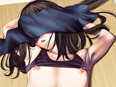 Hottest 3d, blowjob, group hentai set