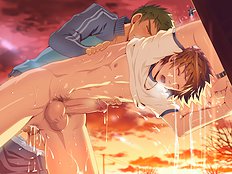 Saucy hard yaoi pics with handsome anime gay