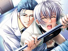 Deep bj and nice doggy fuck with blonde gay boy