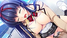 Fabulous big tits, blowjob hentai set