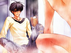 Horny yaoi guys bang hard young virgin cutie