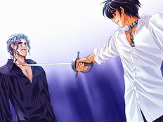 Horny yaoi guys bang hard young virgin cutie