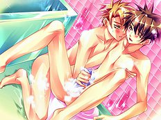 Young yaoi lovers try out reaming and bdsm