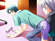 Deep bj and nice doggy fuck with blonde gay boy