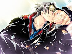 Blonde guys use bondage and toys in sex games