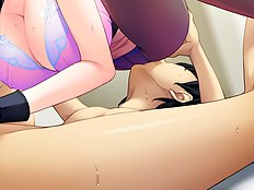 Hottest big tits, blowjob hentai pictures