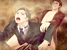 Lavish explosion in extreme hentai gay sex