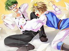 Cute yaoi boy gets his tight sexy ass in trouble