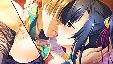 Incredible big tits, group, blowjob, outdoor hentai set