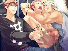 Lavish explosion in extreme hentai gay sex