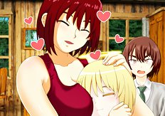 Fabulous outdoor, futanari, group hentai images