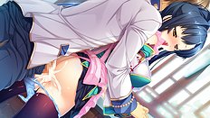 Incredible big tits, group, blowjob, outdoor hentai set