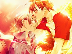 Young yaoi lovers try out reaming and bdsm