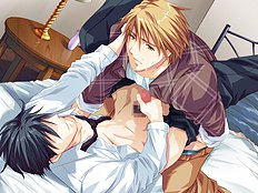 Horny yaoi guys bang hard young virgin cutie