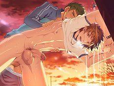 Saucy hard yaoi pics with handsome anime gay