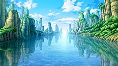 Incredible big tits, group, blowjob, outdoor hentai set