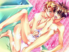 Young yaoi lovers try out reaming and bdsm