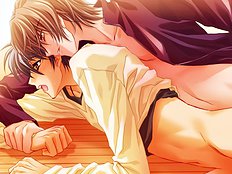 Horny yaoi guys bang hard young virgin cutie