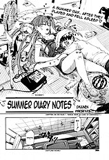 Summer Diary Notes