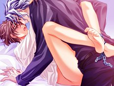 Horny yaoi guys bang hard young virgin cutie