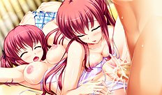 Incredible big tits, blowjob, lesbian, toys hentai collection