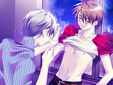 Young yaoi lovers try out reaming and bdsm