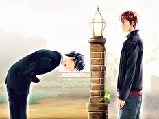 Lavish explosion in extreme hentai gay sex