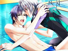 Deep bj and nice doggy fuck with blonde gay boy