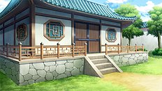 Incredible big tits, group, blowjob, outdoor hentai set