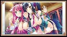 Incredible big tits, group, blowjob, outdoor hentai set