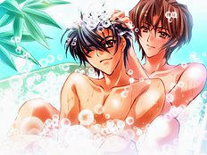 Horny yaoi guys bang hard young virgin cutie