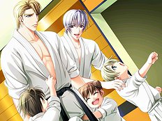 Deep bj and nice doggy fuck with blonde gay boy