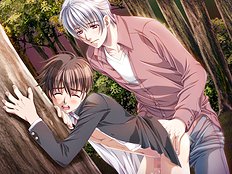 Deep bj and nice doggy fuck with blonde gay boy