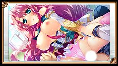 Incredible big tits, group, blowjob, outdoor hentai set