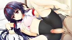 Fabulous big tits, blowjob hentai set