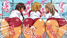 Incredible big tits, blowjob, group hentai images