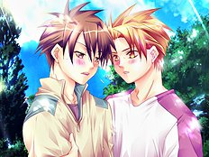 Young yaoi lovers try out reaming and bdsm