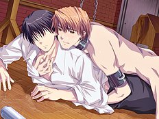 Horny yaoi guys bang hard young virgin cutie