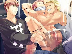 Lavish explosion in extreme hentai gay sex