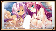 Incredible big tits, group, blowjob, outdoor hentai set