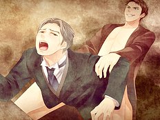 Lavish explosion in extreme hentai gay sex