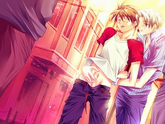 Young yaoi lovers try out reaming and bdsm