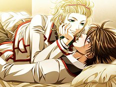 Yaoi love story with sex involving happy ending