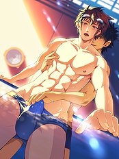 Saucy hard yaoi pics with handsome anime gay