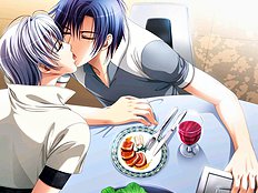 Deep bj and nice doggy fuck with blonde gay boy