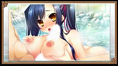 Incredible big tits, group, blowjob, outdoor hentai set