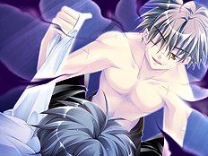 Strong gay boy tops and dominates his lover